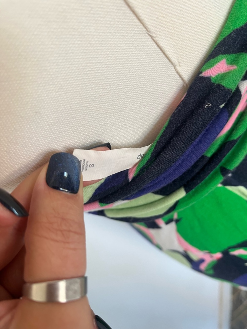 Gap Abstract Collage Strapless Maxi Dress - Picture 5 of 5